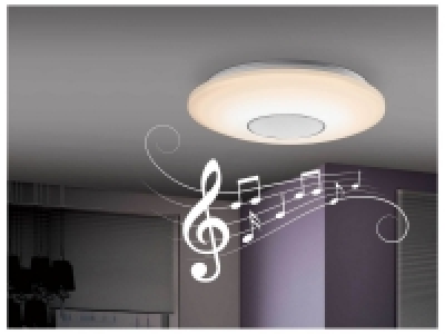 Plafonnier à LED avec haut-parleur Bluetooth® 39.99 €