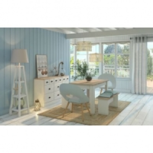 HAMPTON blanc et pin massif 159.99 €