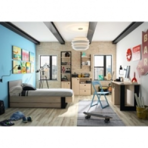 DUPLEX imitation châtaignier et noir 179.99 €