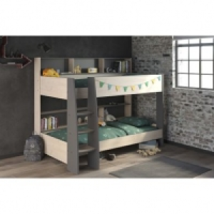 et sommiers inclus CLEO imitation chêne et gris ombre 329.99 €