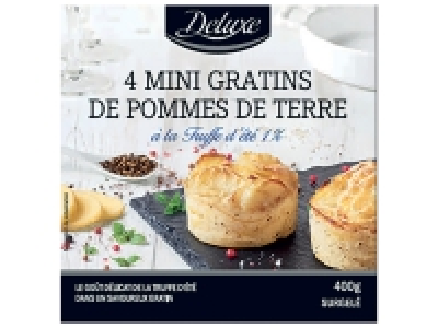 4 mini gratins de pommes de terre à la truffe dété 3.49 €