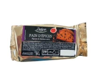 Pain dépices figues et raisins secs 1.89 €