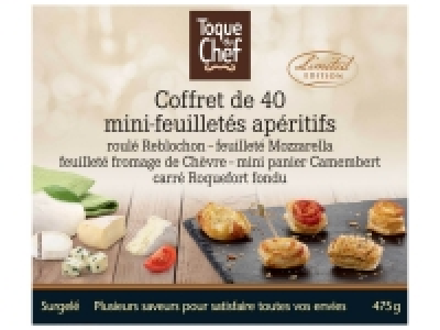 Lidl  40 mini feuilletés apéritifs au fromage