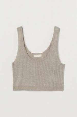 Crop top en maille côtelée 8.99 €