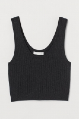 Crop top en maille côtelée 10.99 €