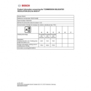 BOSCH PUC611AA5E 3 foyers 269.99 €