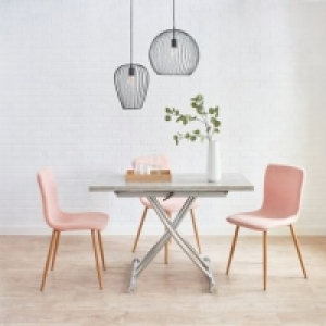 LILIAN Imitation béton et chrome 189.99 €
