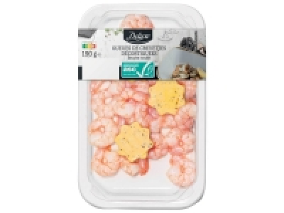 Lidl  Crevettes ASC décortiquées sauce beurre truffé