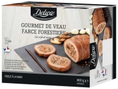 Gourmet de veau farce forestière 14.99 €