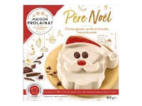 Lidl  Père Noël glacé vanille-chocolat