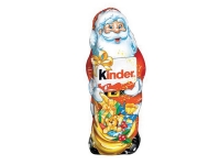 Lidl  Kinder moulage Père Noël en chocolat