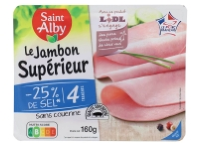 Jambon cuit supérieur 1.27 €
