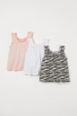 Lot de 3 débardeurs en coton 7.99 €