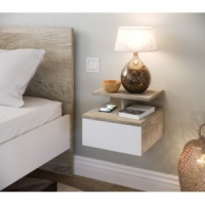 LANASH blanc et imitation chêne 39.99 €