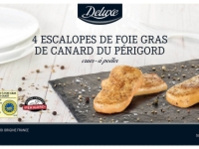 Escalopes de foie gras de canard du Périgord IGP