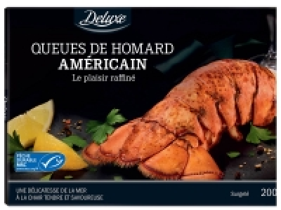 Lidl  2 queues de homard américain