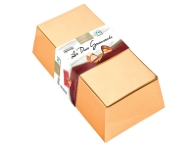 Lingot dor duo de chocolats noisettes-caramel