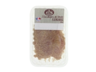 2 escalopes de dinde à la milanaise 2.39 €
