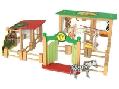 Lidl  Ferme ou enclos de zoo en bois