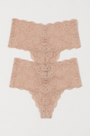 Lot de 2 culottes Thong 6.99 €