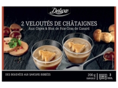 Lidl  2 veloutés de châtaignes