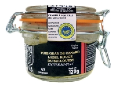 Foie gras de canard Label Rouge IGP du Sud-Ouest 9.99 €
