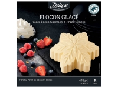 Lidl  Flocon glacé vanille chantilly fruits rouges