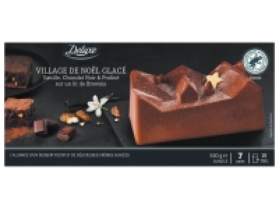 Village de Noël glacé