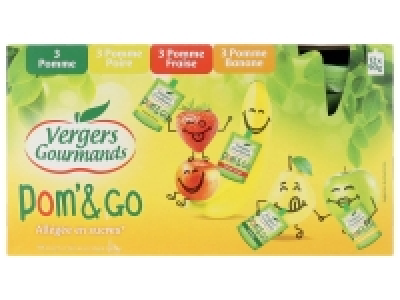 Compotes et sp&eacute;cialit&eacute;s de fruits en gourde 2.69&nbsp;&euro;