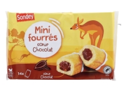 Mini fourrés cur chocolat 1.16 €