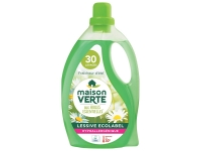 Lidl  Maison Verte lessive liquide Fraîcheur dété