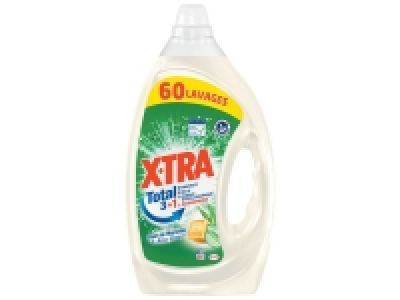 X-tra lessive liquide Total 3+1 4.73 €