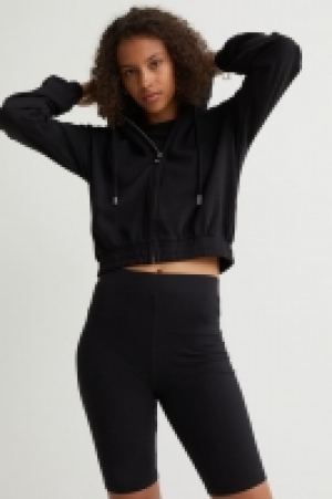 Hoodie court avec zip 8.99 €