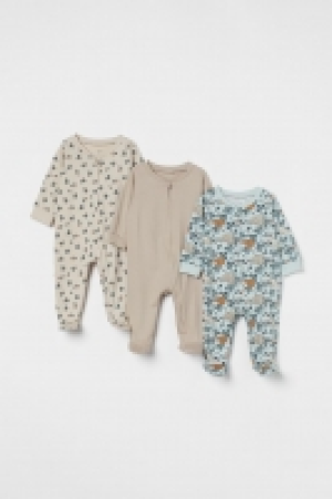 Lot de 3 pyjamas zippés 17.99 €