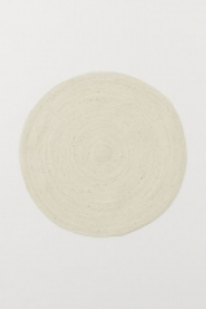 HM  Tapis rond en jute