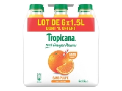 Tropicana pur jus dorange sans pulpe 12.09 €