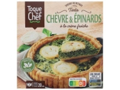 Tarte chèvre épinards pur beurre 1.84 €
