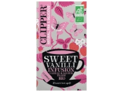 Clipper infusion sweet vanilli Bio 1.63 €