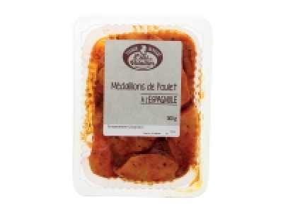 Médaillons de poulet marinés 4.12 €
