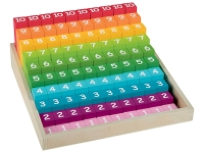 Jeu arc-en-ciel en bois