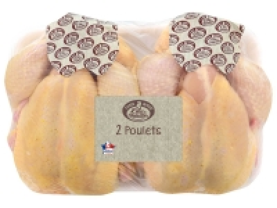 2 poulets 2.66 €