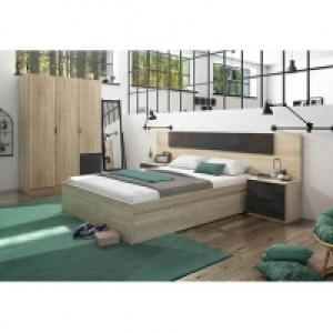 AYALA style industriel imitation chêne et noir 199.99 €