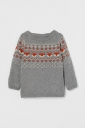 Pull jacquard en coton 5.99 €