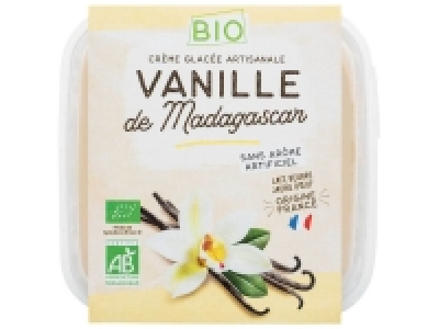 Crème glacée vanille Bio