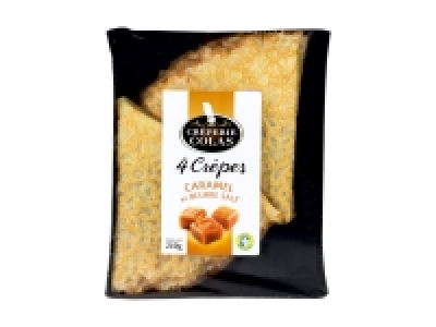 4 crêpes fourrées au caramel beurre salé 2.19 €