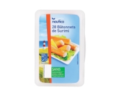 Lidl  28 bâtonnets de poissons MSC saveur crabe