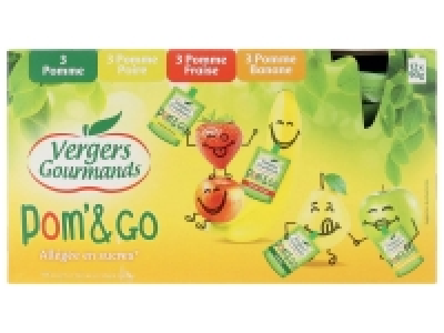 Compotes et sp&eacute;cialit&eacute;s de fruits en gourde 2.70&nbsp;&euro;