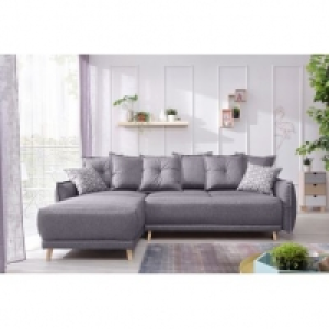 convertible avec coffre de rangement LENA gris clair 756.00 €
