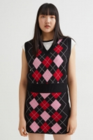 Pull sans manches en maille jacquard 6.99 €