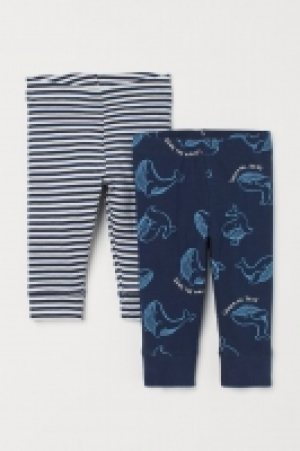 Lot de 2 leggings en coton 6.99 €